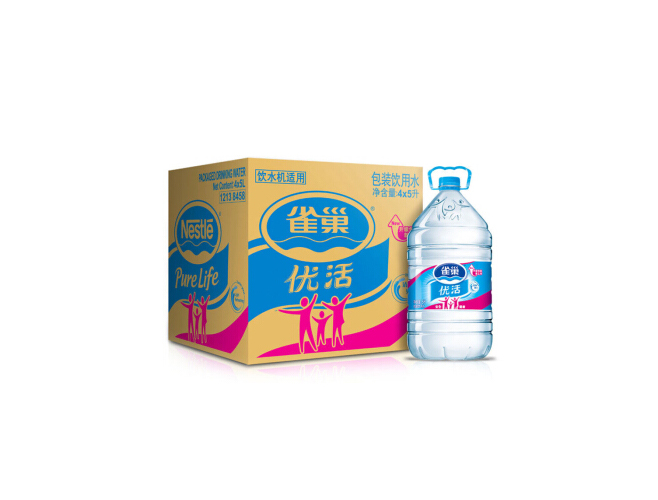 雀巢（Nestle）饮用水 优活 5LX4瓶
