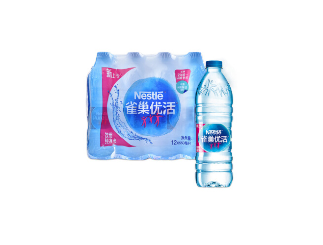 雀巢（Nestle）优活饮用纯净水550mlx12