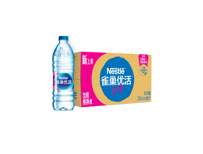 雀巢（Nestle）优活饮用纯净水550mlx24